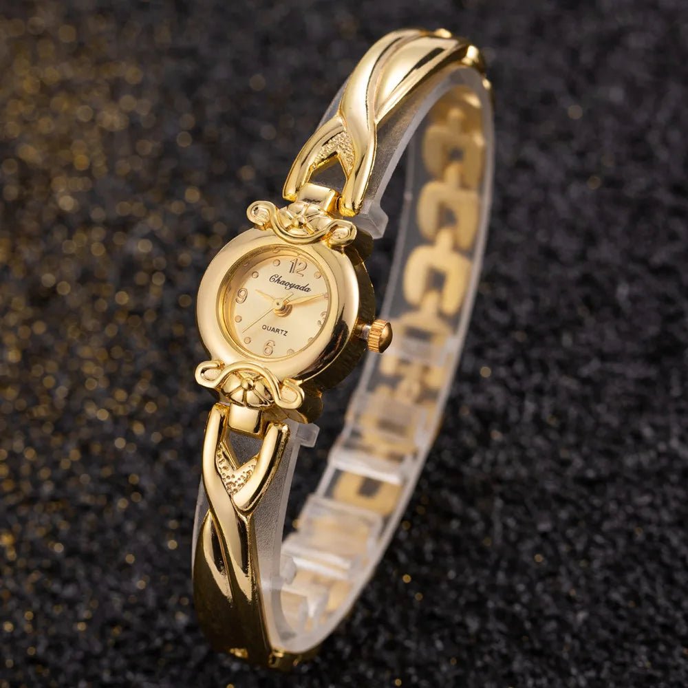 Simple Elegant Small Women's Watches Luxury Brand Gold Wrist Watches for Women Ladies Quartz Watches for Girls montre femme