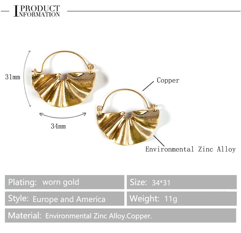 Stainless Steel Earrings Ginkgo Leaf Shape Female Earrings Unique Design Bohemian Style Banquet Wear Accessories