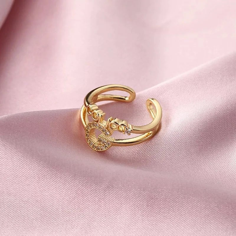 Open Adjustable Rings