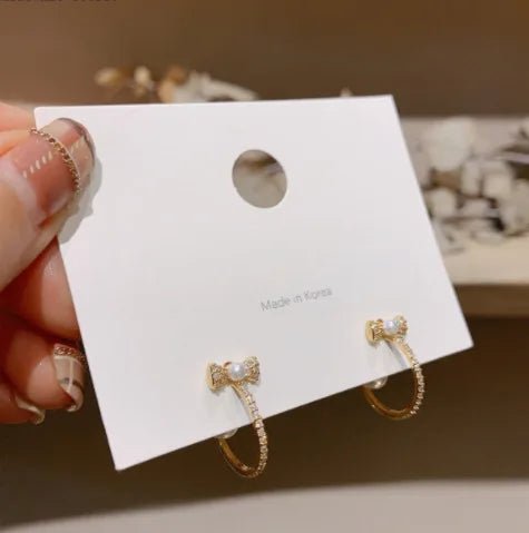 Fashion Earrings, Silver Earrings for Women 2022 Simple and Small Fashion Summer Earrings Designed By Online Celebrities