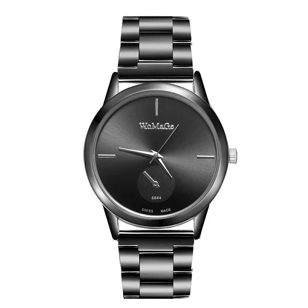 WoMaGe Women Watches Fashion Luxury Women Gold Watches Stainless Steel Quartz Watches Ladies Watches montre femme horloge dames