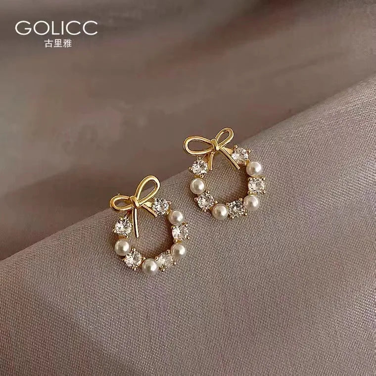 Fashion Earrings, Silver Earrings for Women 2022 Simple and Small Fashion Summer Earrings Designed By Online Celebrities