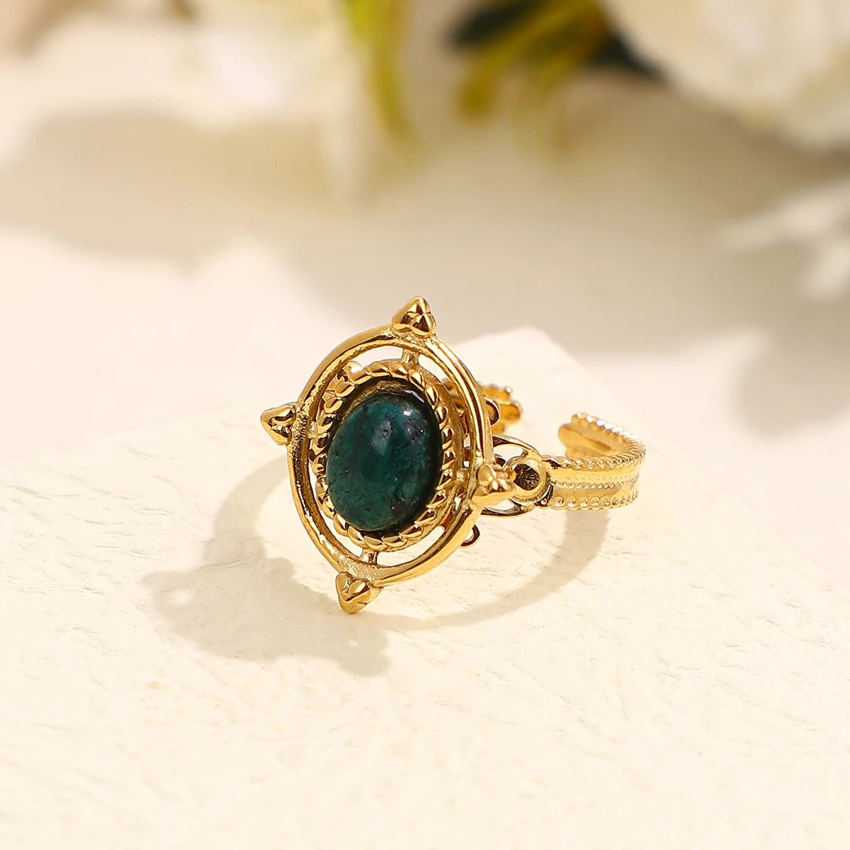 Natural Stone Rings