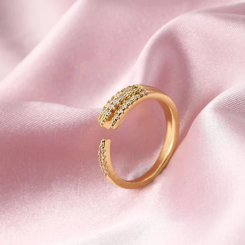 Open Adjustable Rings