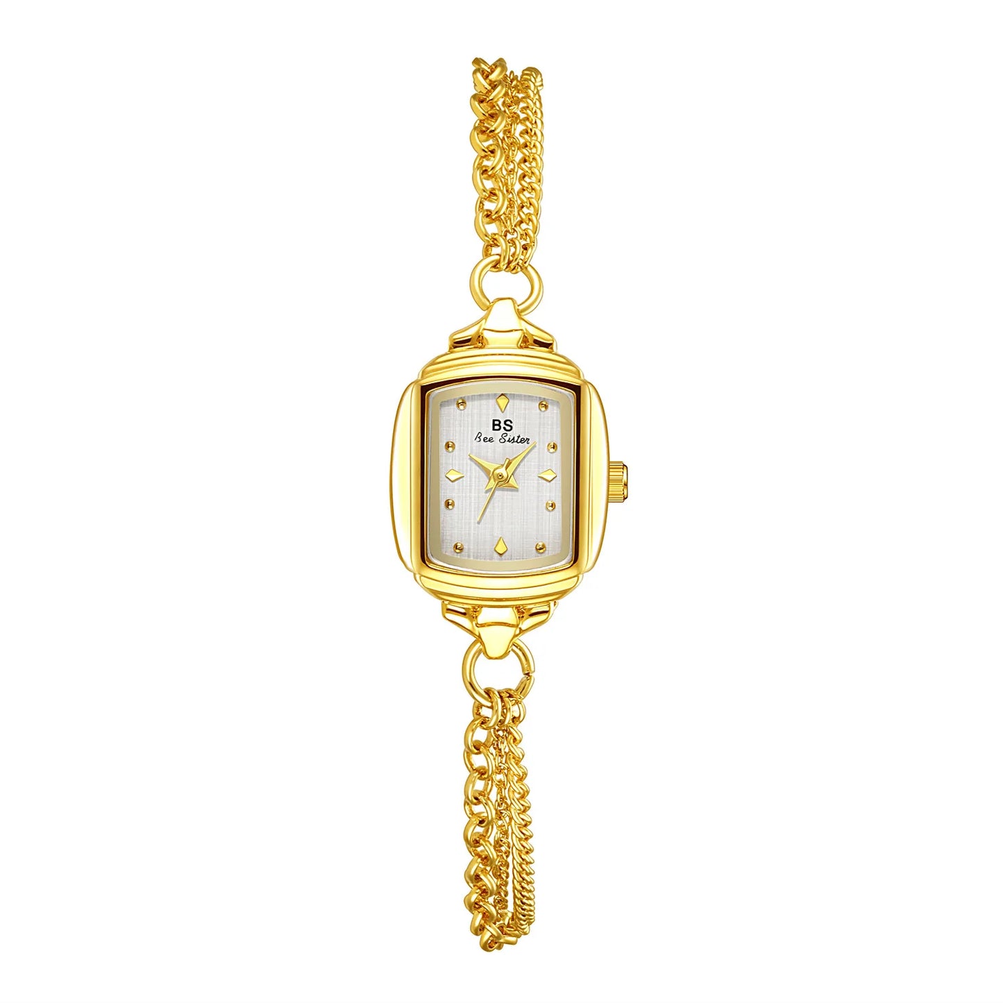 New Female Watches Simple Light Blue Bracelet Small Watch For Women Original Silver Quartz Clock Gift