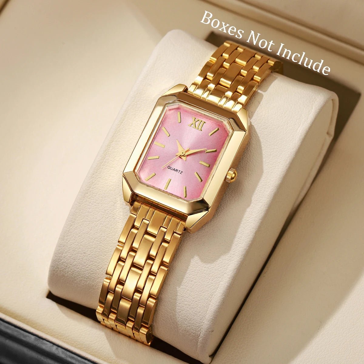 Fashion Rectangle Women Quartz Wristwatch Casual Ladies  Watches Girls Clock Reloj Mujer(Without Box)