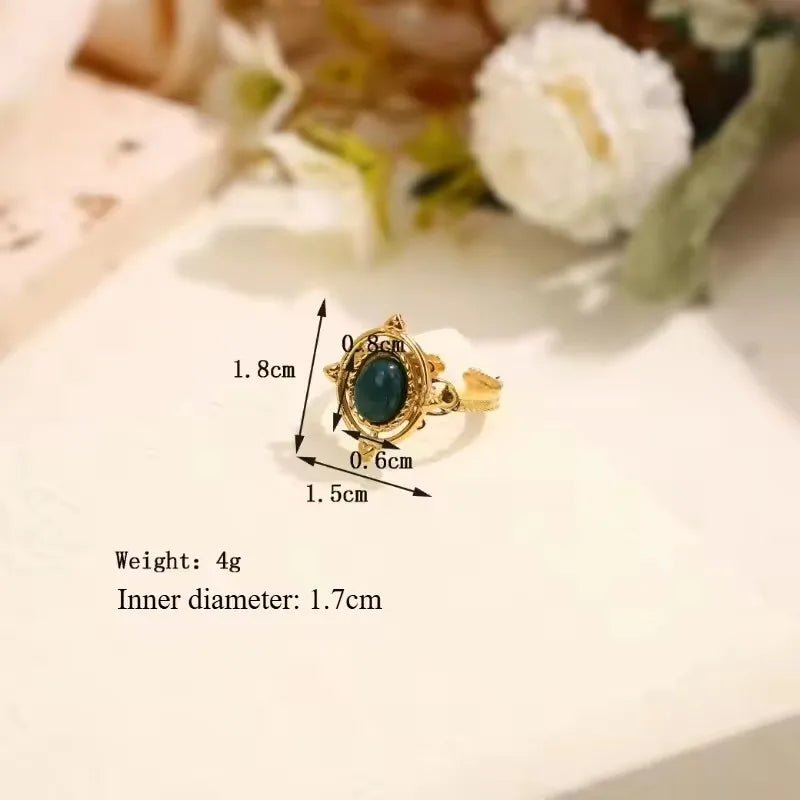 Natural Stone Rings