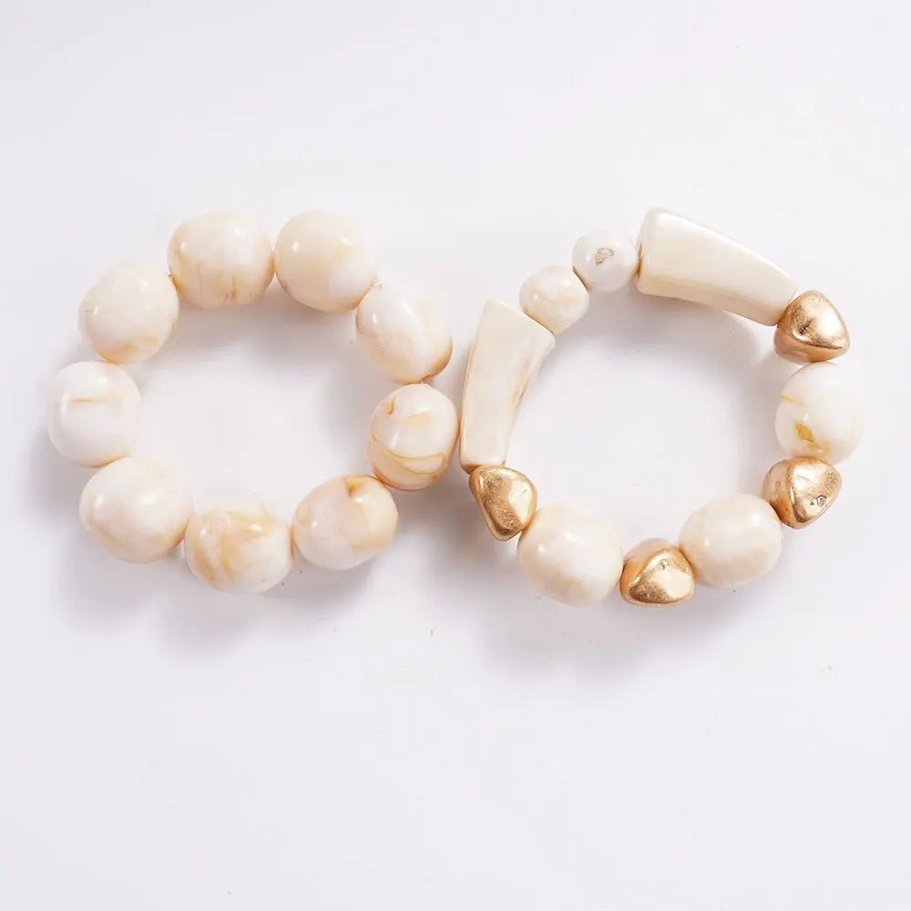 Fashionable Cylindrical Double-Layer Design Bracelet 2025 New Model Wearable Jewelry Accessory Stylish Wristwear