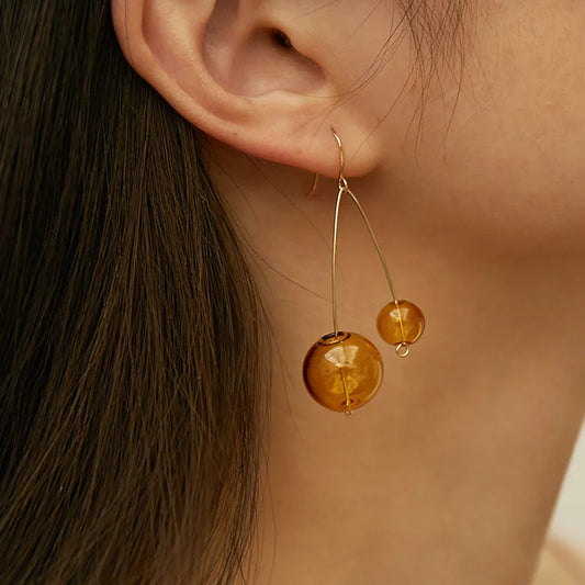 Ball Dangle Earrings