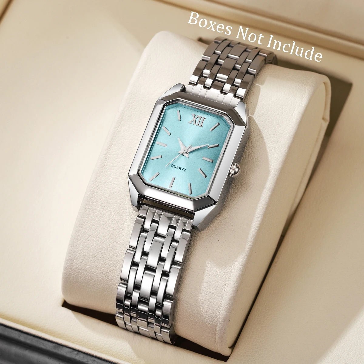 Fashion Rectangle Women Quartz Wristwatch Casual Ladies  Watches Girls Clock Reloj Mujer(Without Box)