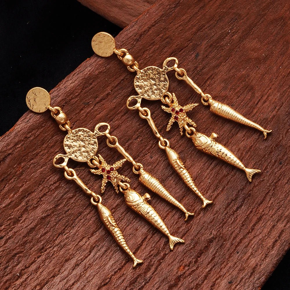 Stainless Steel Earrings Ginkgo Leaf Shape Female Earrings Unique Design Bohemian Style Banquet Wear Accessories