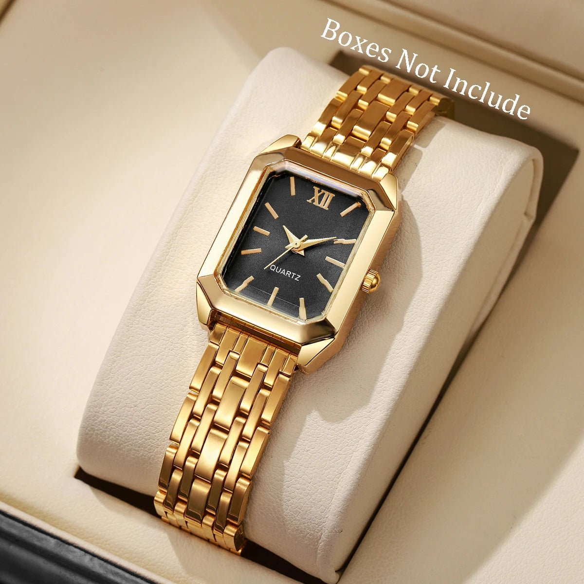 Fashion Rectangle Women Quartz Wristwatch Casual Ladies  Watches Girls Clock Reloj Mujer(Without Box)
