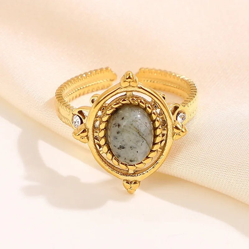 Natural Stone Rings