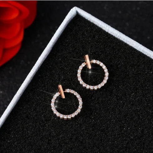 Fashion Earrings, Silver Earrings for Women 2022 Simple and Small Fashion Summer Earrings Designed By Online Celebrities