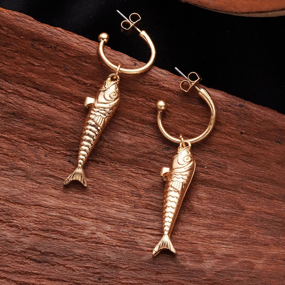 Stainless Steel Earrings Ginkgo Leaf Shape Female Earrings Unique Design Bohemian Style Banquet Wear Accessories