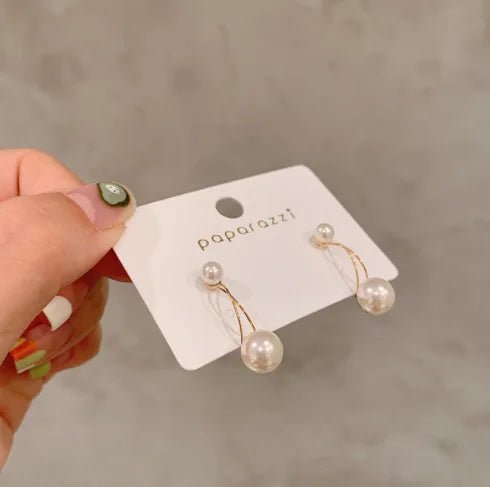 Fashion Earrings, Silver Earrings for Women 2022 Simple and Small Fashion Summer Earrings Designed By Online Celebrities