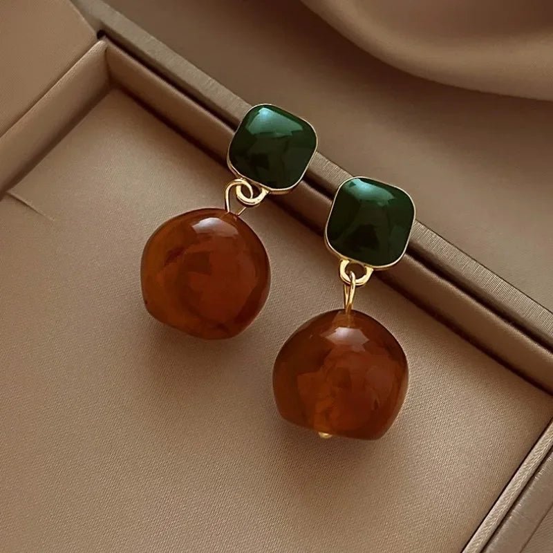 Brown Ear Clips Coffee (Clip ons)