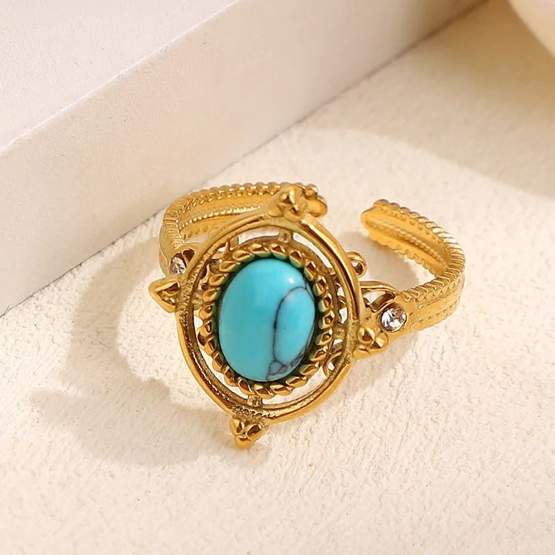 Natural Stone Rings